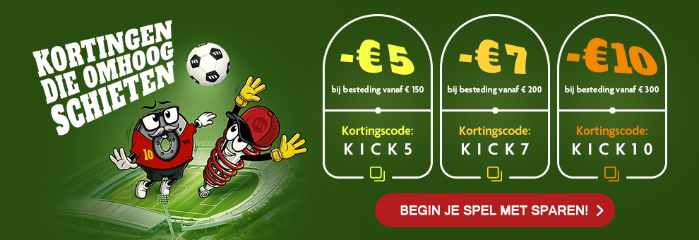 Multikorting op onderdelen