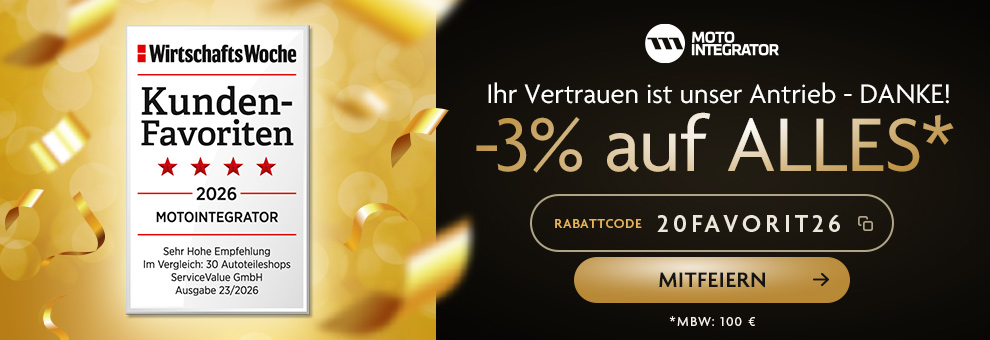-3% auf Ersatzteile