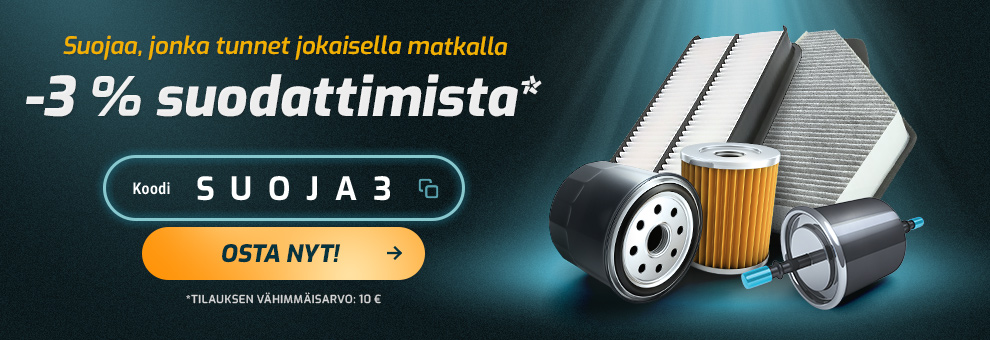 -3% suodattimista