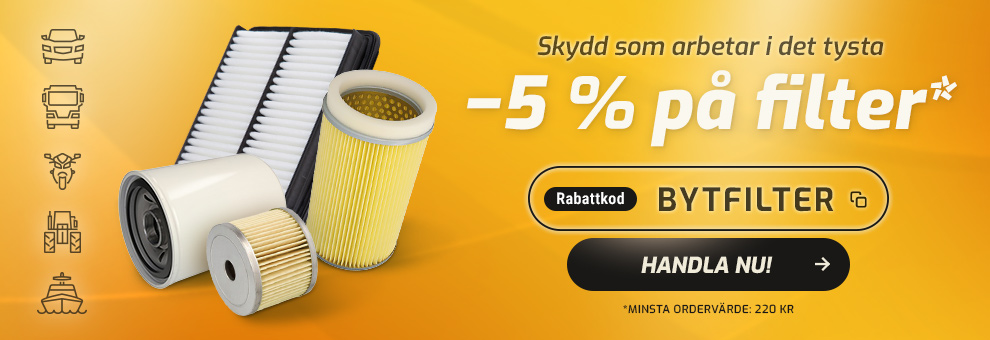 -5% på FILTER