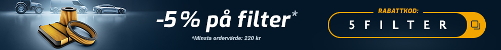 5% på filter