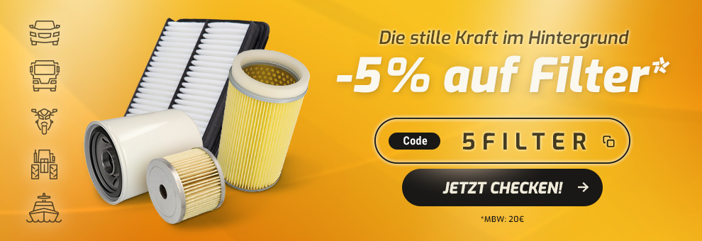 -5% auf Filter