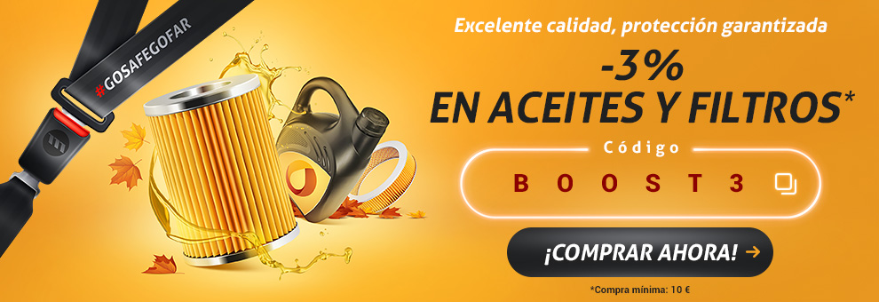 Filtros y aceites en oferta