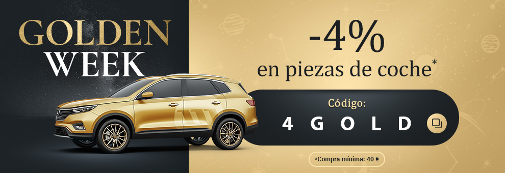 Descuento en piezas de coche